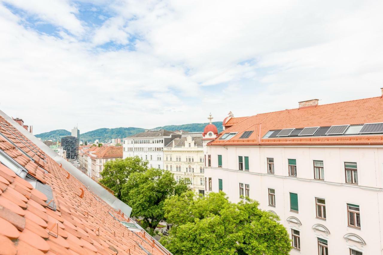Grosse Dachgeschosswohnung Im Herzen Von Graz Eksteriør bilde